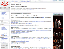 Tablet Screenshot of encyklopediakabaretu.pl